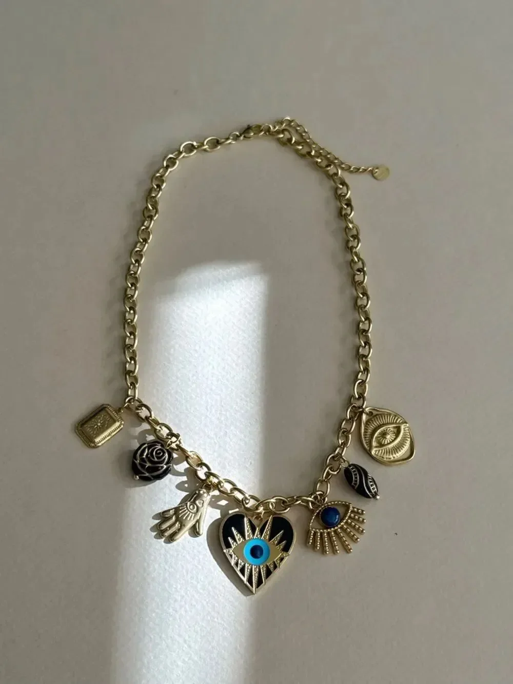 Anthropologie gold tone